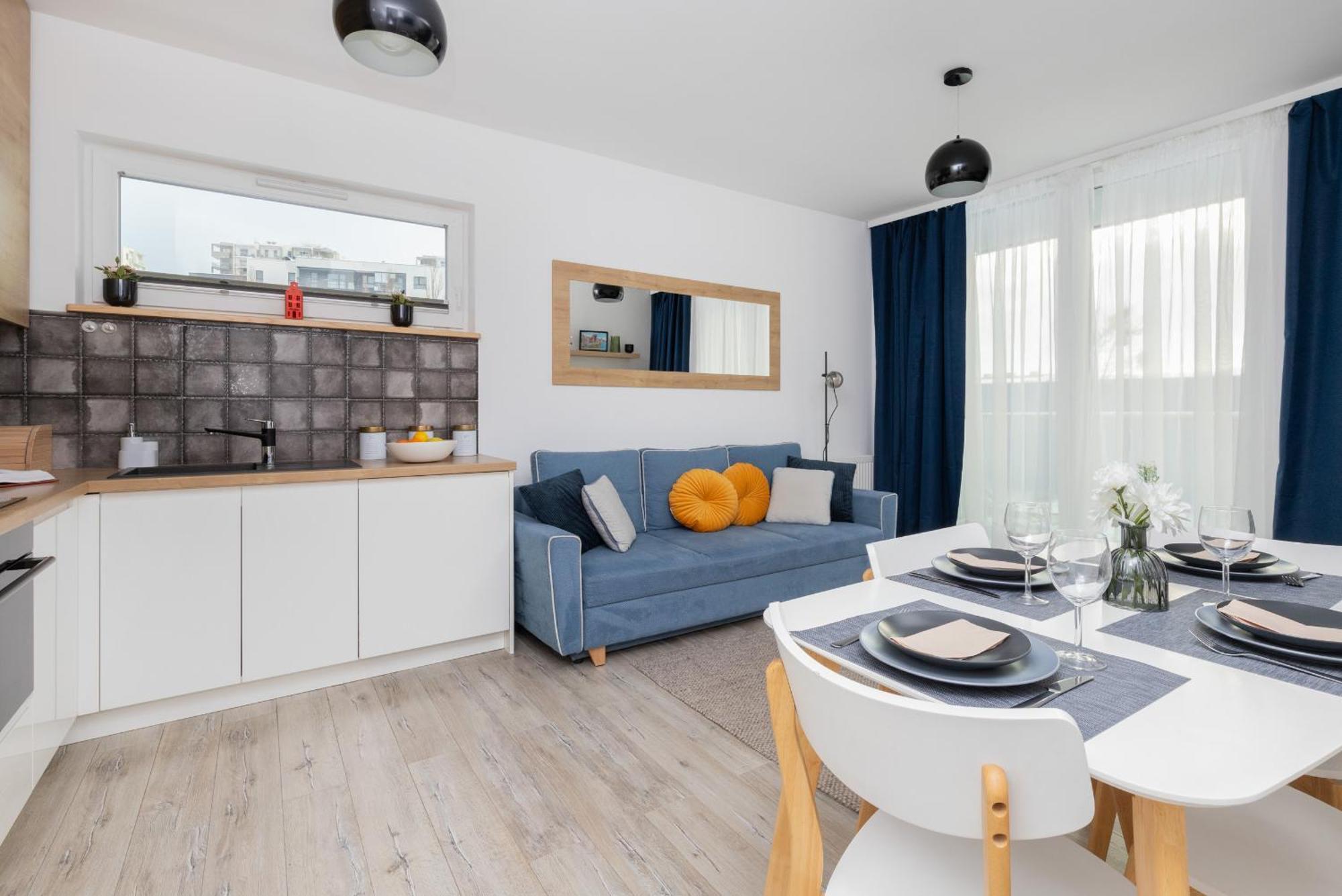 Solvo Apartment With Balcony & Parking Gdansk Przymorze By Noclegi Renters Exterior photo